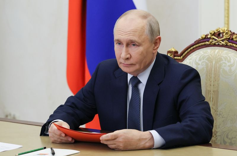 Президент Владимир Путин провел заседание Совбеза РФ