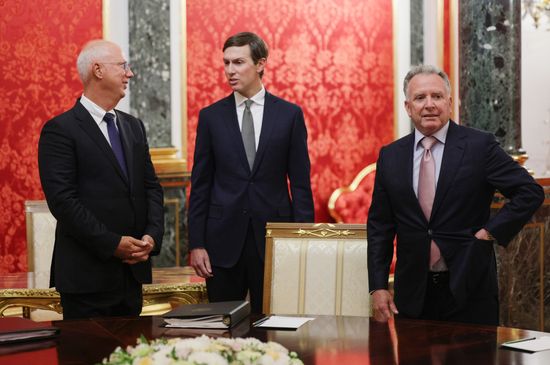 Встреча президента Владимира Путина со Стивом Уиткоффом и Джаредом Кушнером