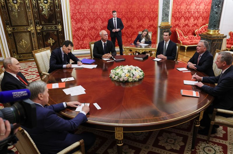 Встреча президента Владимира Путина со Стивом Уиткоффом и Джаредом Кушнером