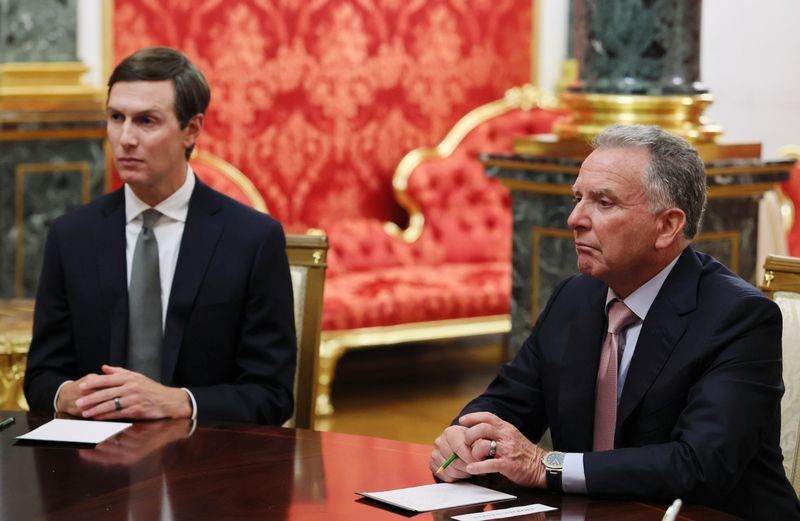 Встреча президента Владимира Путина со Стивом Уиткоффом и Джаредом Кушнером