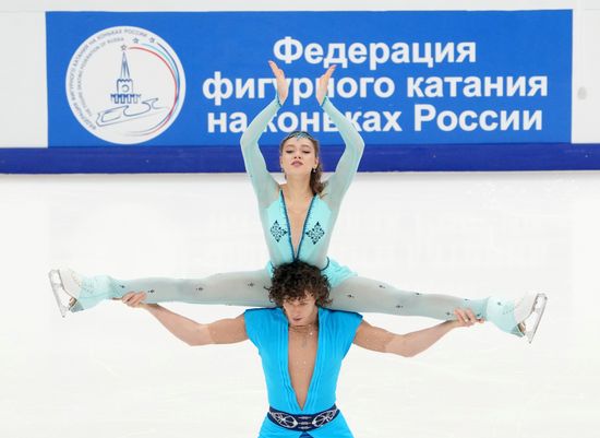 Контрольные прокаты сборной России по фигурному катанию. Танцы на льду. Произвольный танец