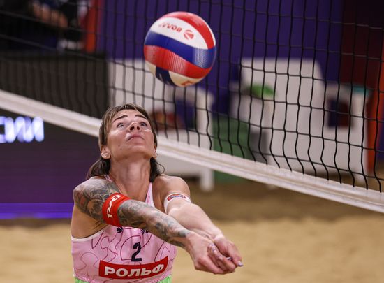 Финал чемпионата России по пляжному волейболу в Анапе