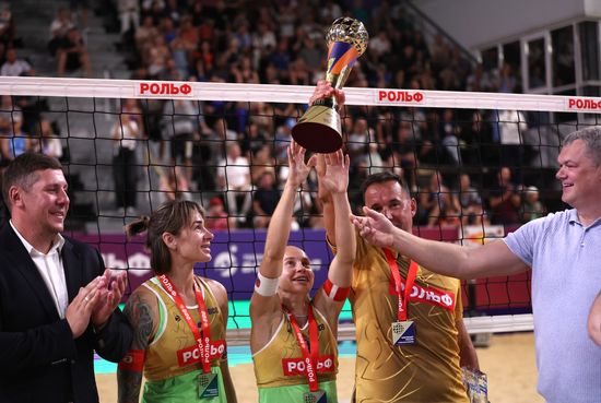 Финал чемпионата России по пляжному волейболу в Анапе
