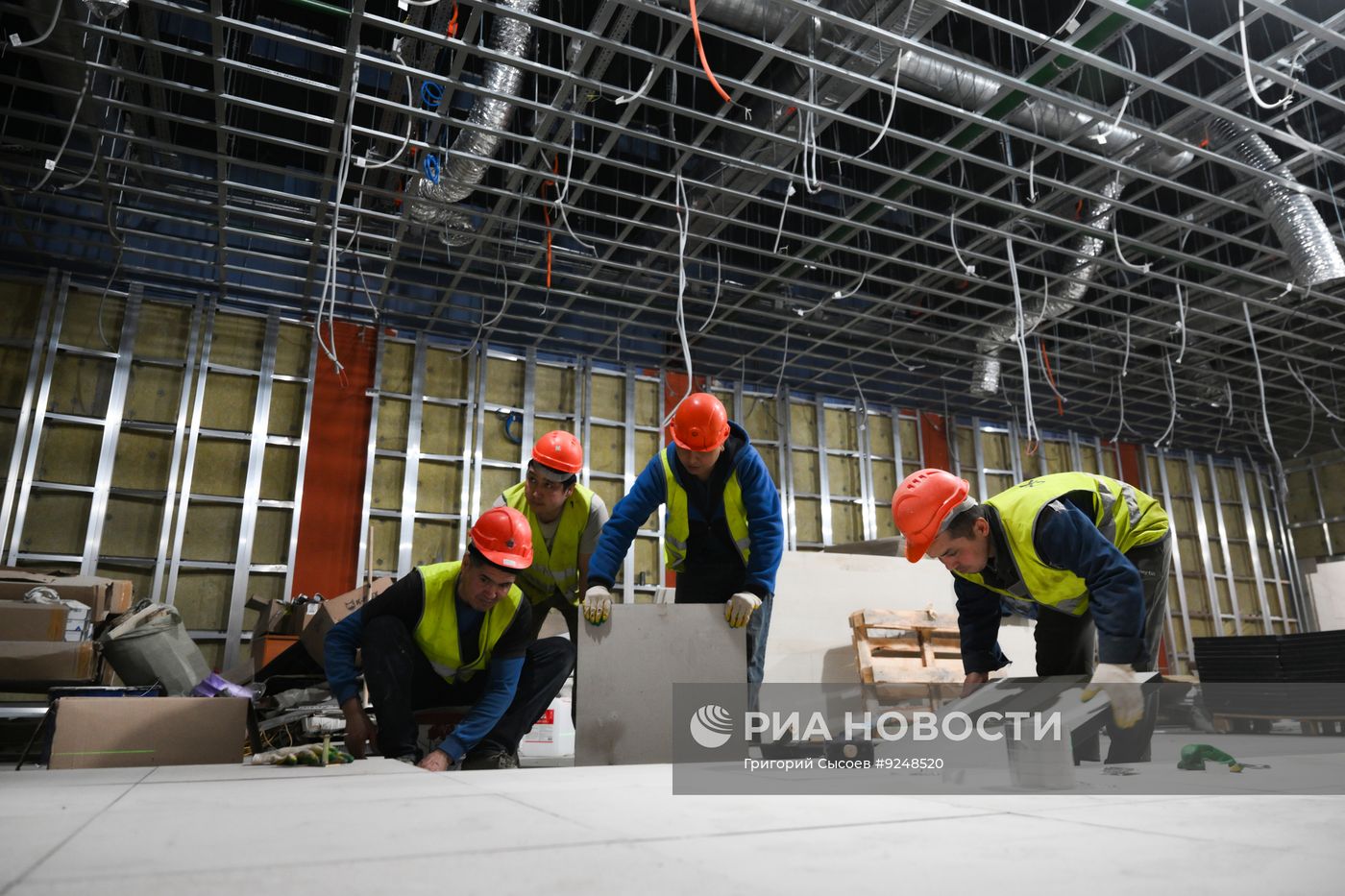 Строительство павильона "ВДНХ Экспо" в Москве