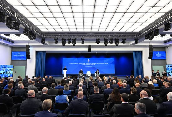 Совместное заседание бюро высшего совета и президиума генсовета "Единой России"