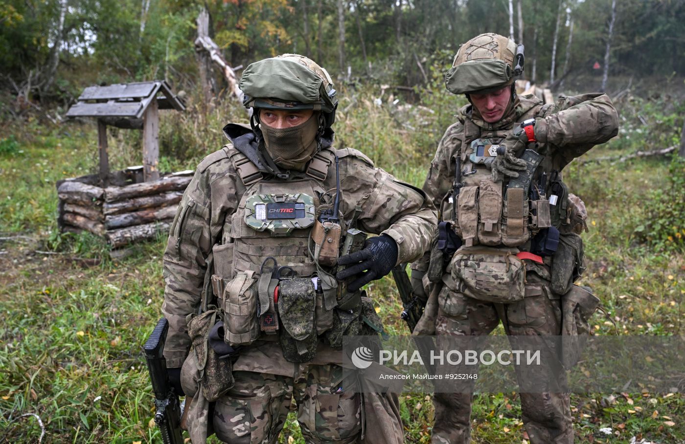Боевое слаживание военнослужащих 83-й ОДШБр группировки войск "Север" на Сумском направлении СВО