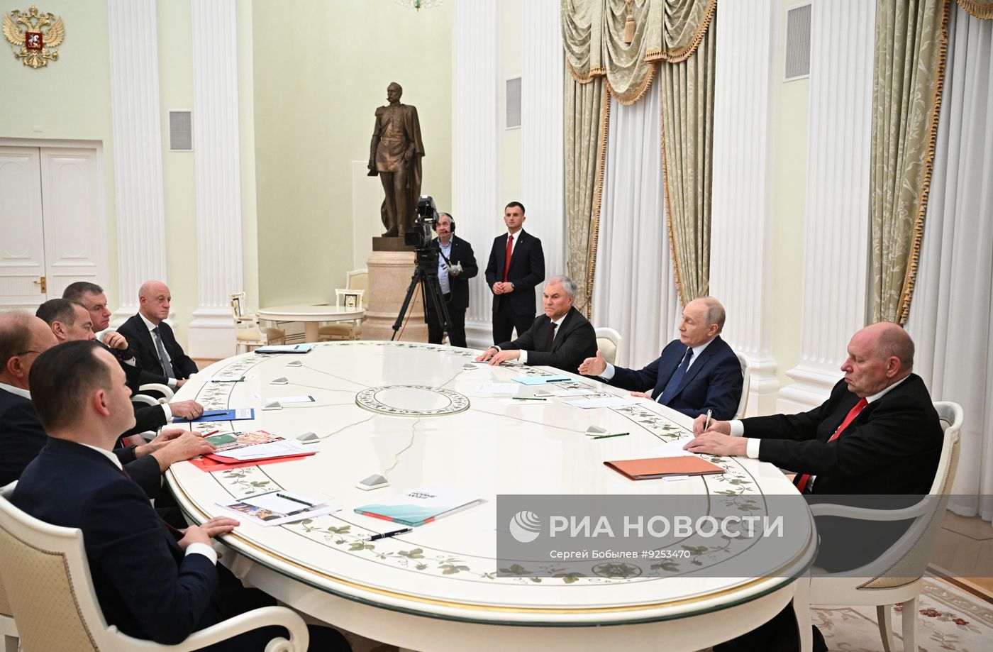 Президент Владимир Путин провел ряд встреч