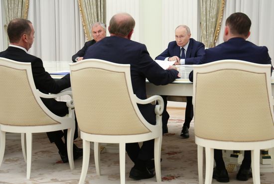 Президент Владимир Путин провел ряд встреч