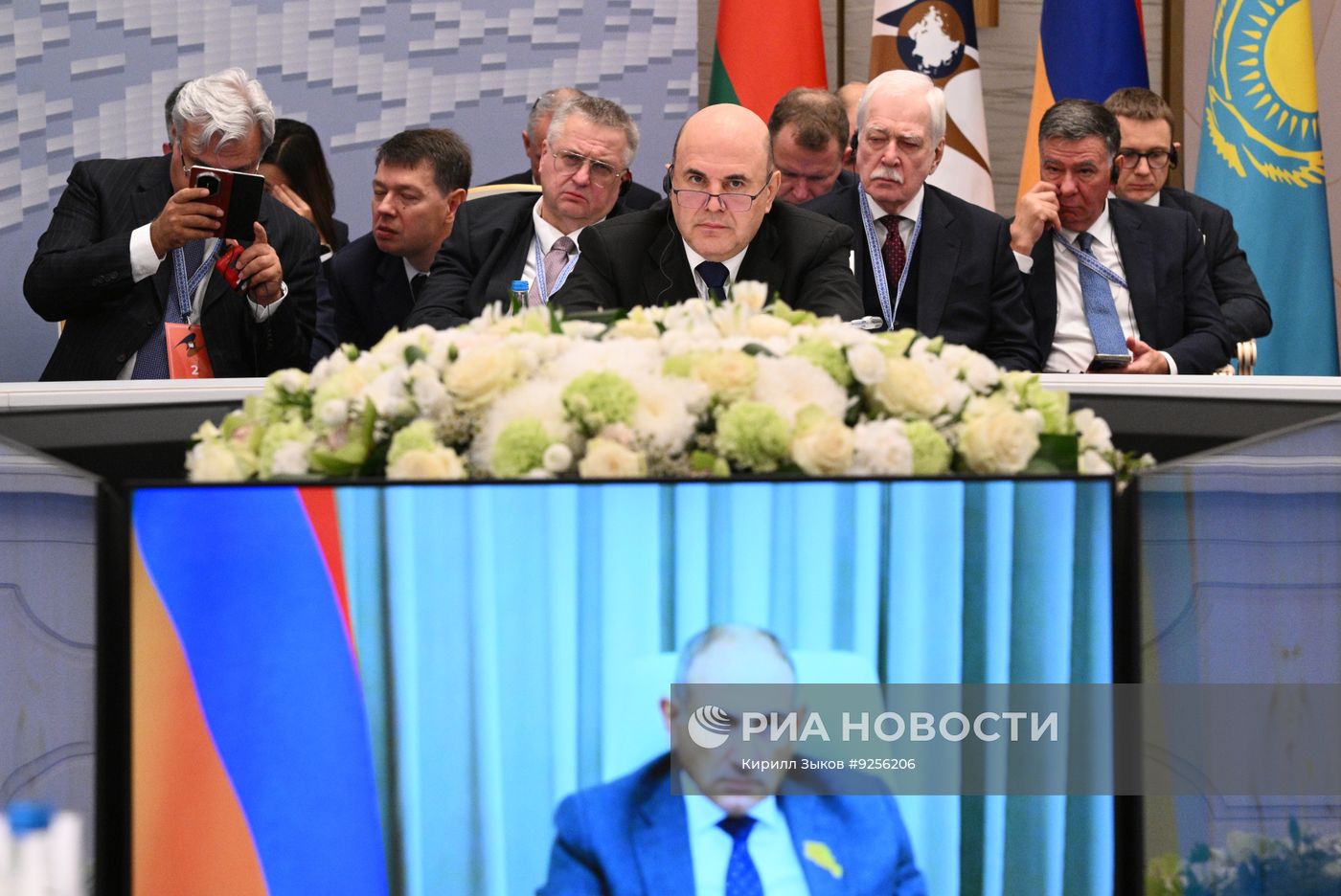 Заседание Евразийского межправительственного совета в Минске