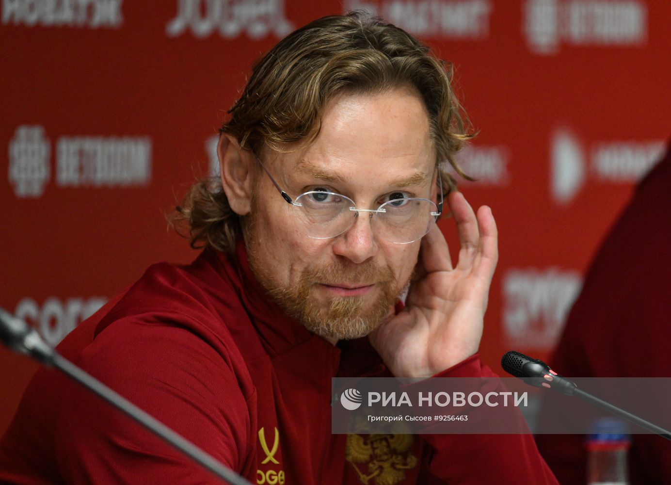 Тренировка сборной России по футболу перед товарищеским матчем с Намибией