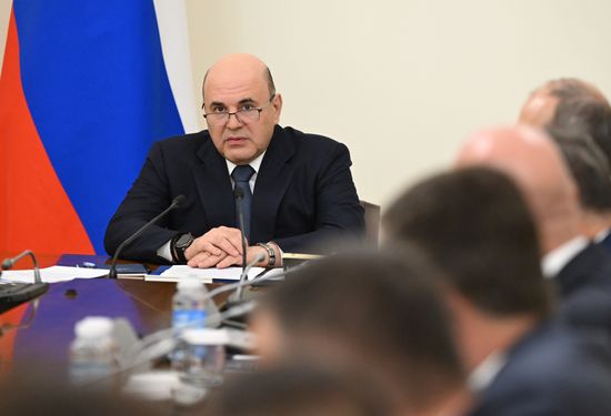 Премьер-министр Михаил Мишустин провел совещание с вице-премьерами РФ