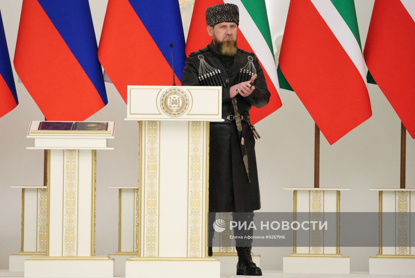 Инаугурация главы Чечни Рамзана Кадырова