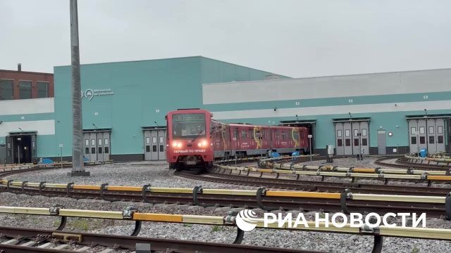 Тематический поезд, посвященный юбилею МГЮА