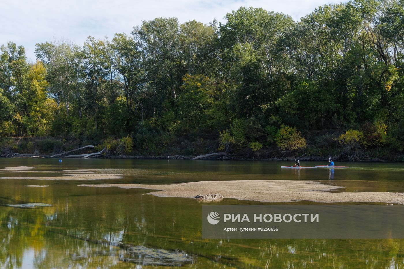 Обмеление реки Днестр в Приднестровье