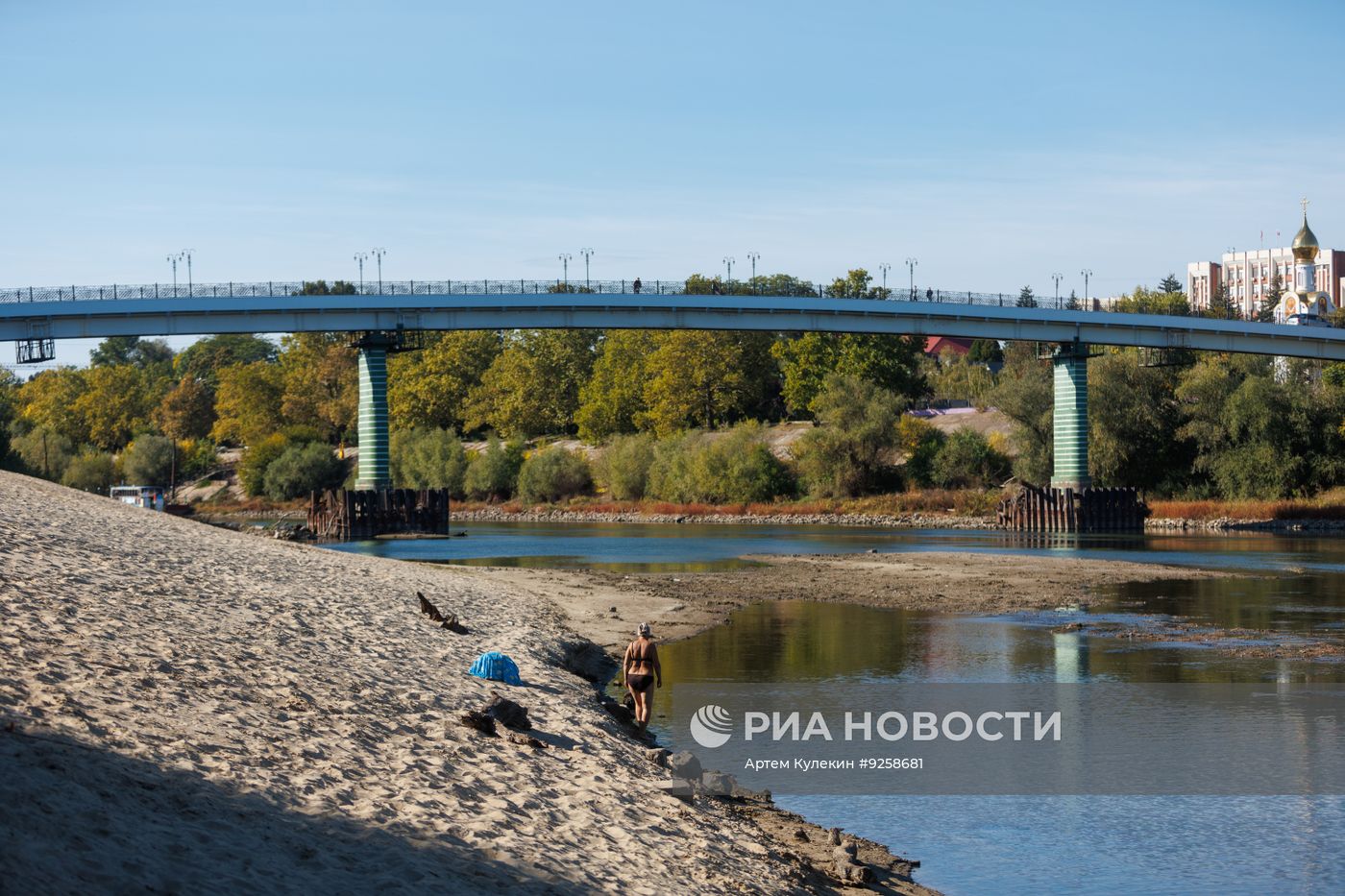 Обмеление реки Днестр в Приднестровье