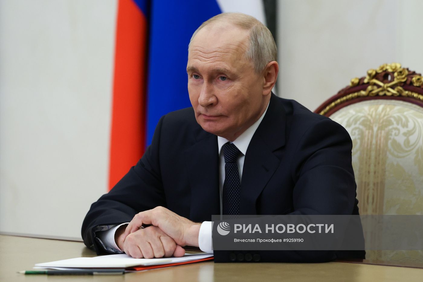 Президент Владимир Путин провел заседание Совбеза РФ