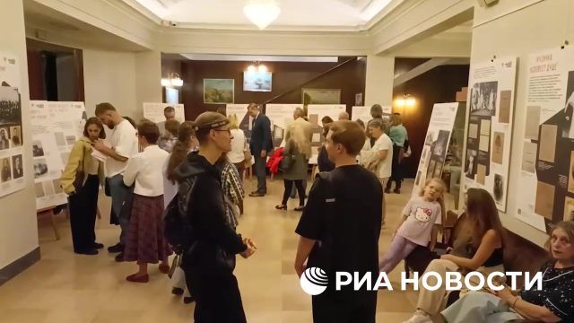 Открытие выставки в русском доме в Белграде
