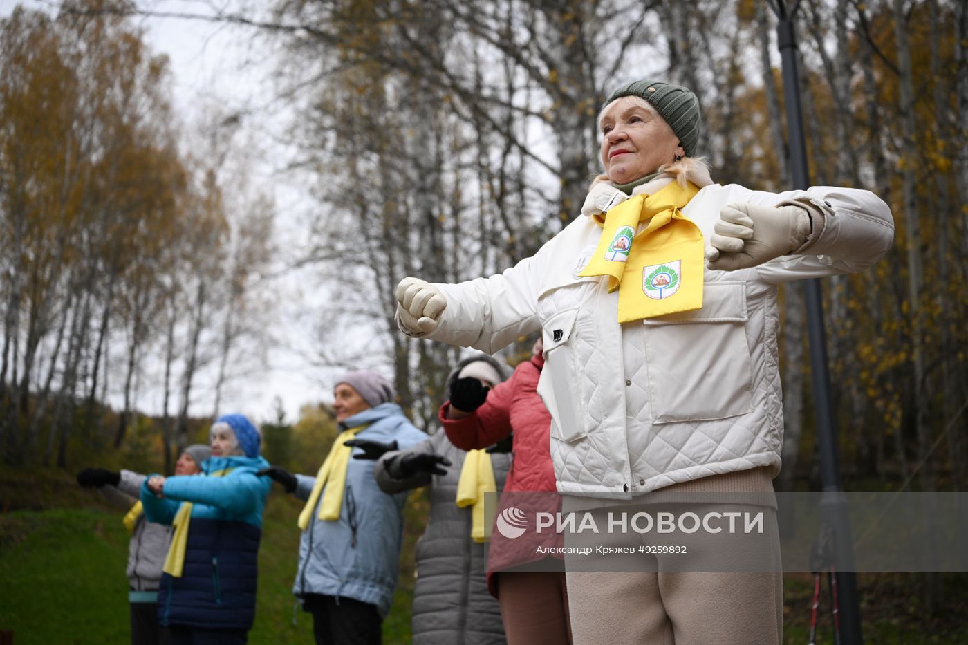 Акция "Шаги здоровья" в Новосибирской области