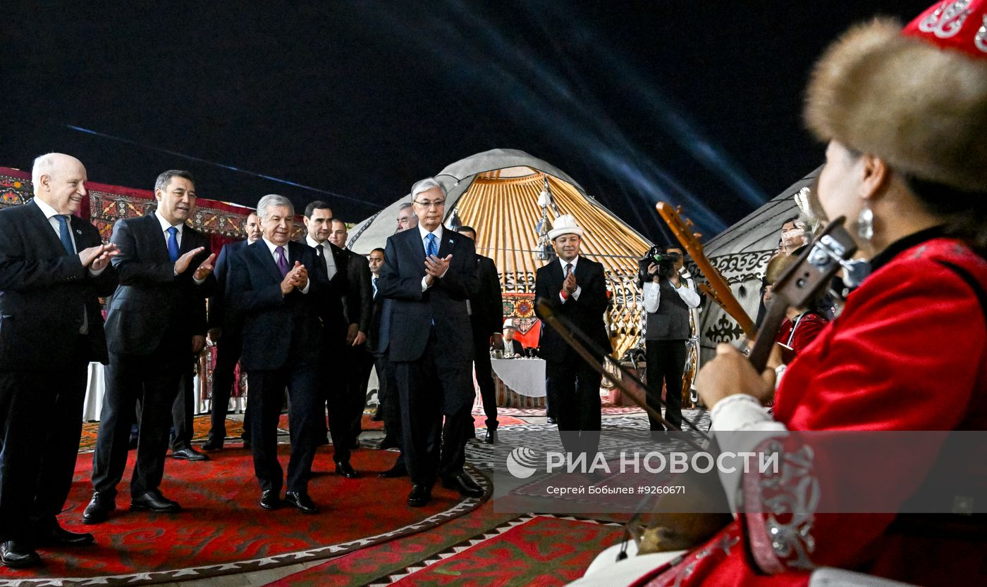 Рабочая поездка президента РФ Владимира Путина в Туркменистан