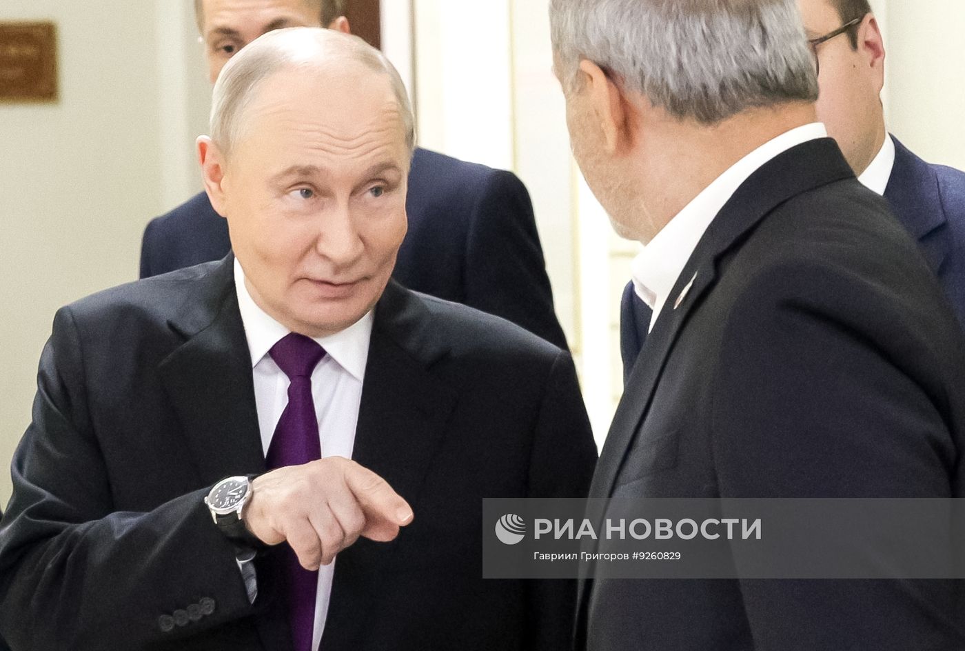 Рабочая поездка президента РФ Владимира Путина в Туркменистан
