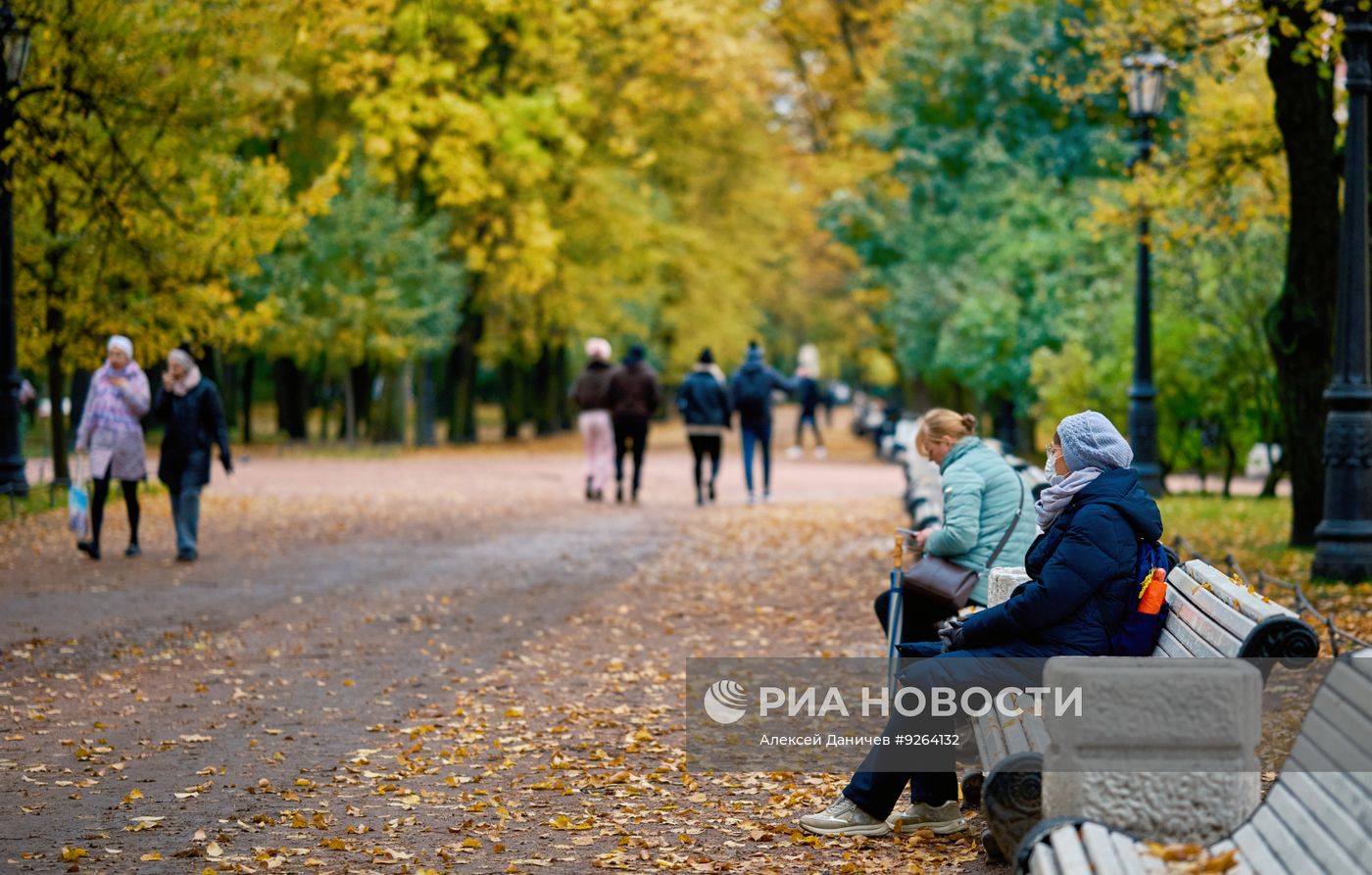 Золотая осень в Санкт-Петербурге