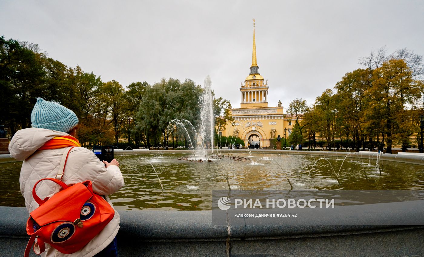 Золотая осень в Санкт-Петербурге