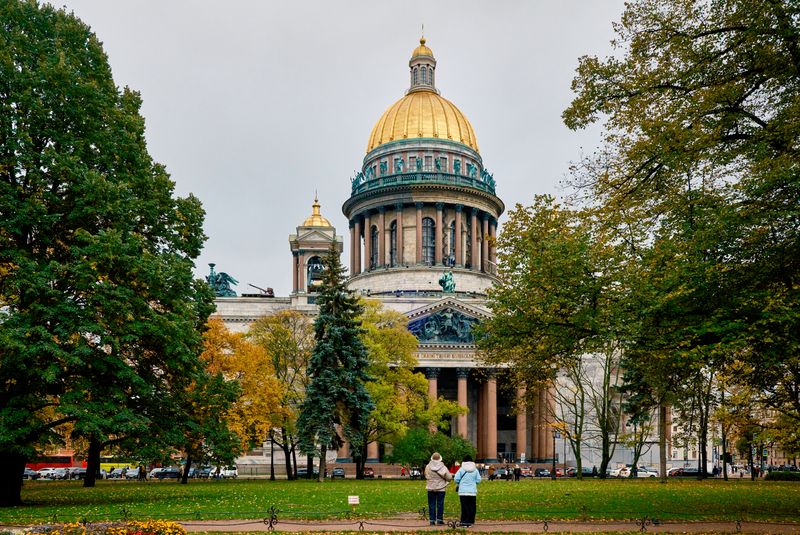 Золотая осень в Санкт-Петербурге