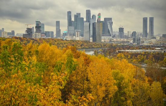 Осень в Москве