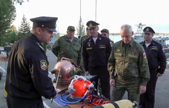 Министр обороны РФ Андрей Белоусов проверил объекты Минобороны РФ в Киргизии
