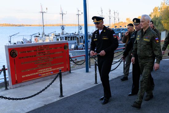 Министр обороны РФ Андрей Белоусов проверил объекты Минобороны РФ в Киргизии
