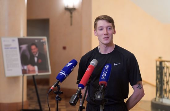 Брифинг создателей и артистов балета "Игрок" в Большом театре