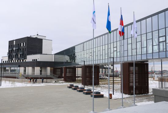 Открытие образовательного комплекса "Точка будущего" в Якутии