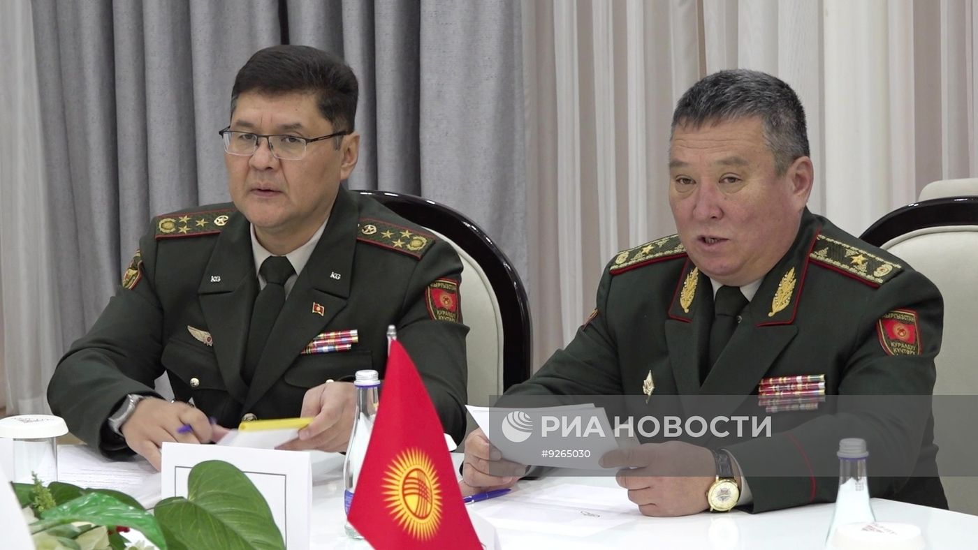 Визит министра обороны РФ Андрея Белоусова в Киргизию