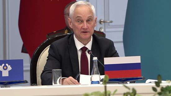 Визит министра обороны РФ Андрея Белоусова в Киргизию