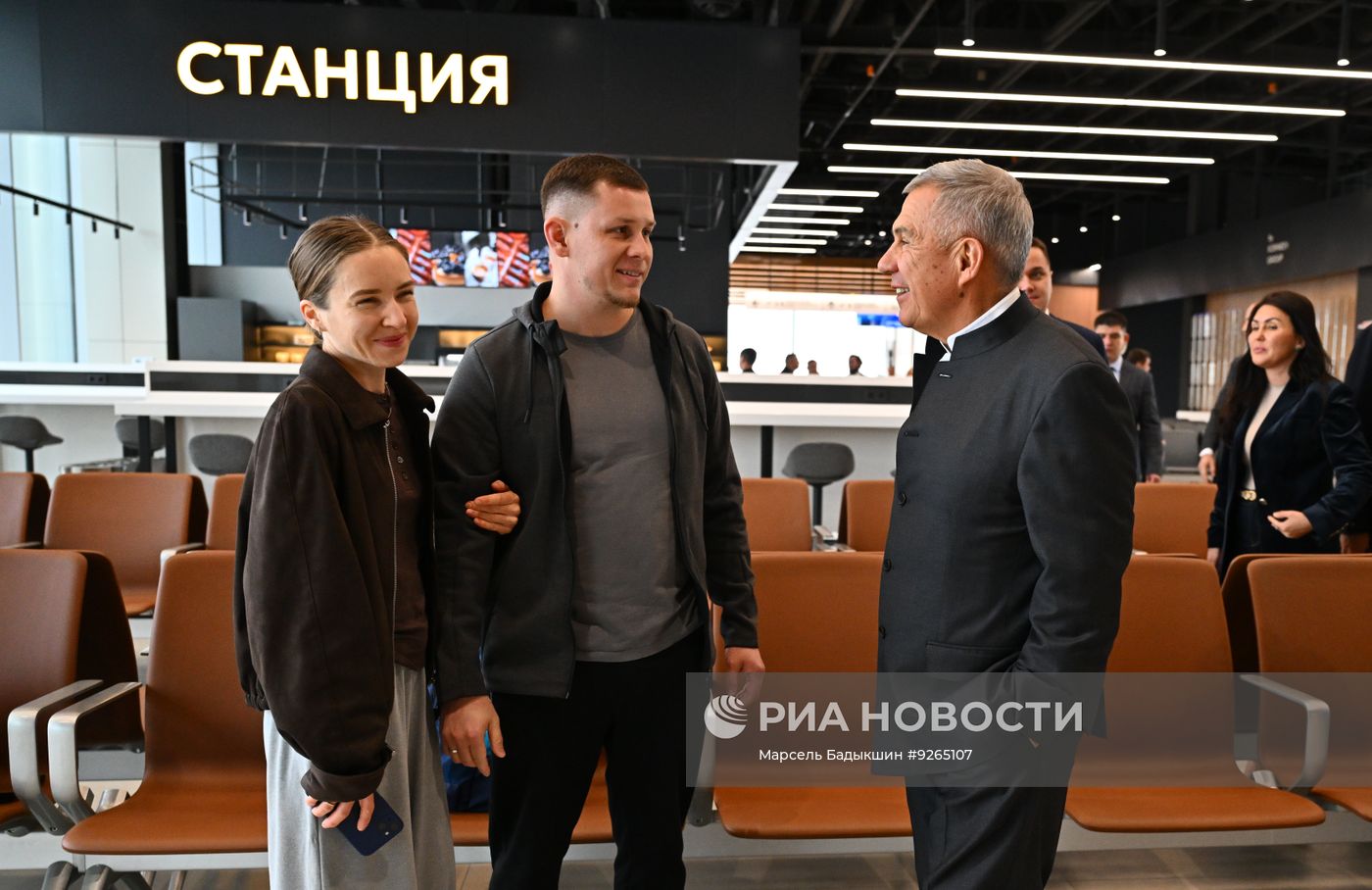 Открытие нового терминала международного аэропорта Казани