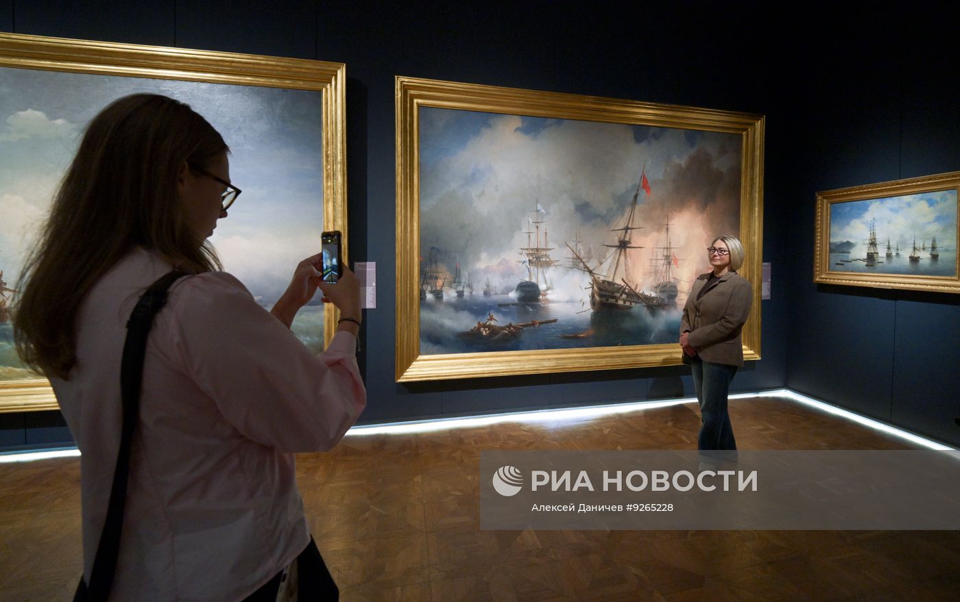 Открытие юбилейной выставки Айвазовского в Русском музее 