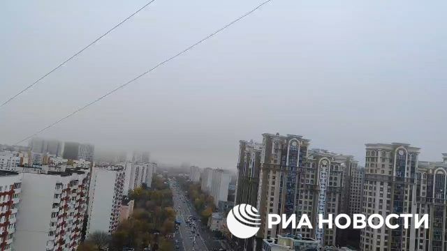Туман в Москве