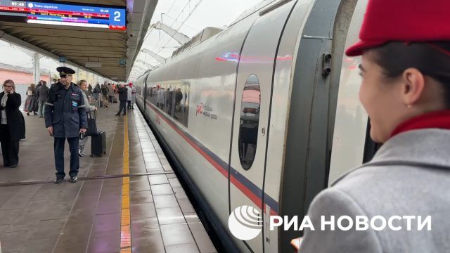 РЖД начали тестирование посадки по биометрии в поезда "Сапсан"