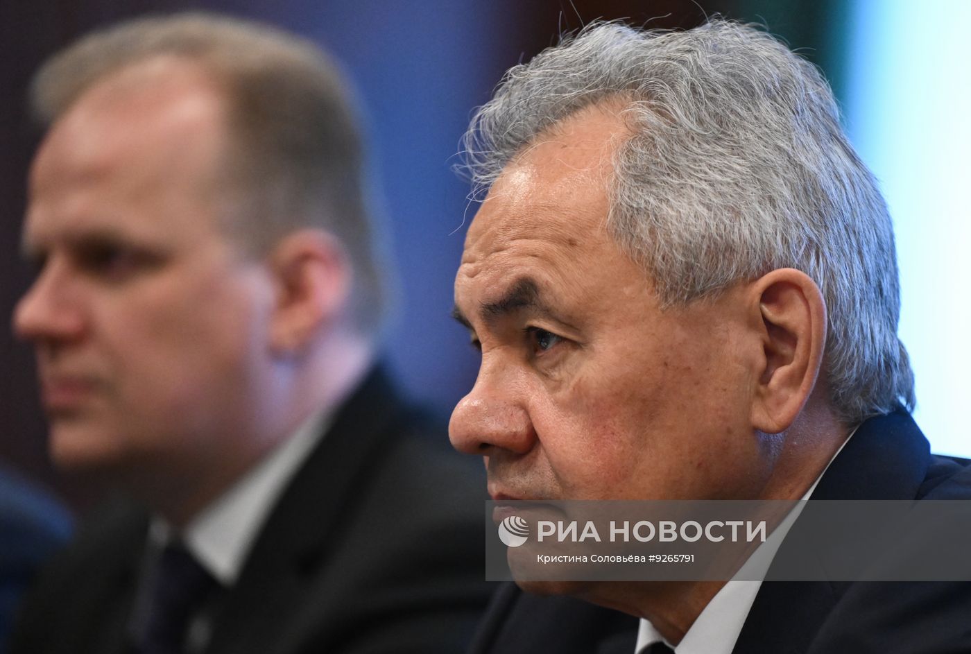 Встреча секретаря Совета Безопасности РФ Шойгу и вице-премьера, главы МВД Сербии Дачича