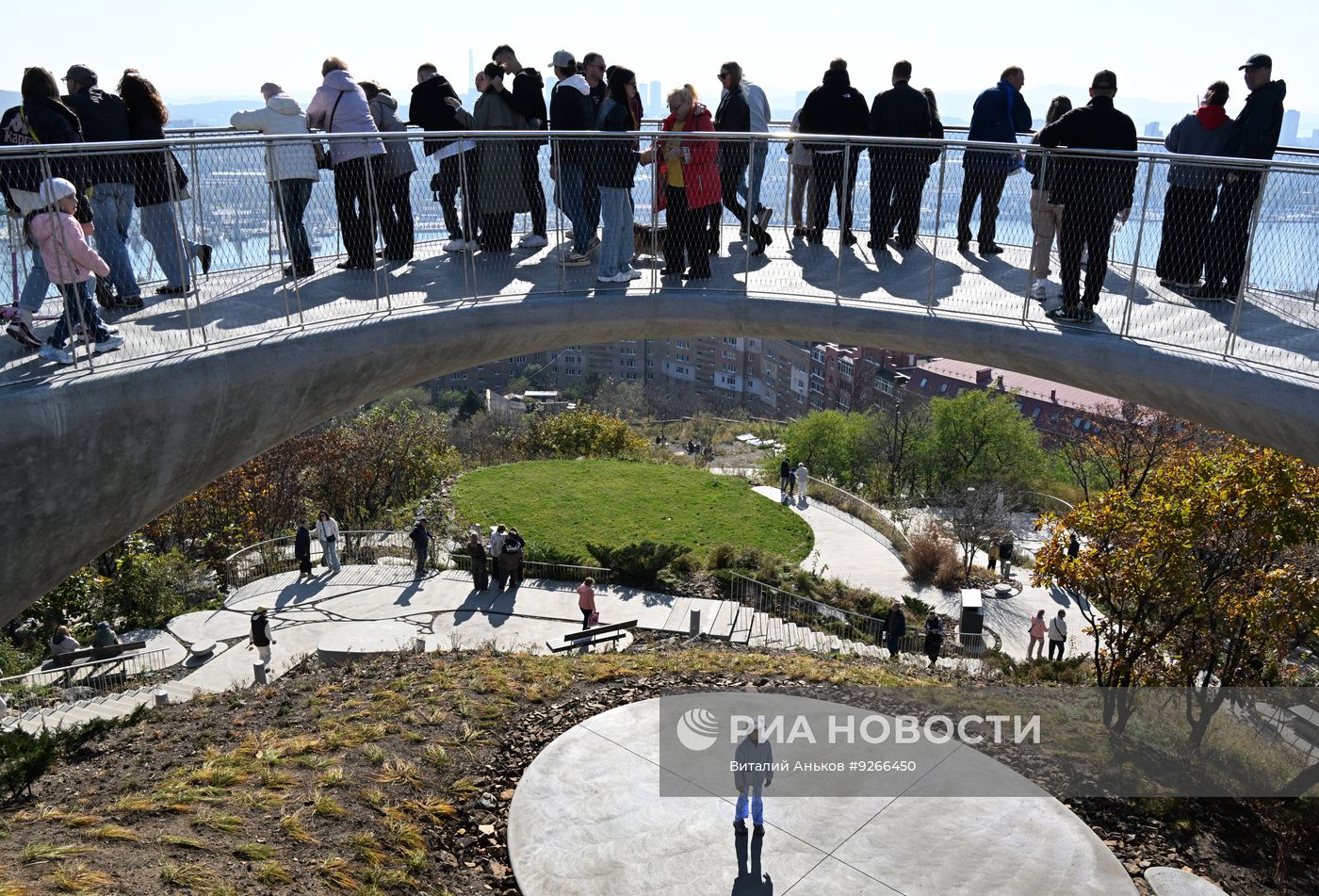Парящая смотровая площадка во Владивостоке