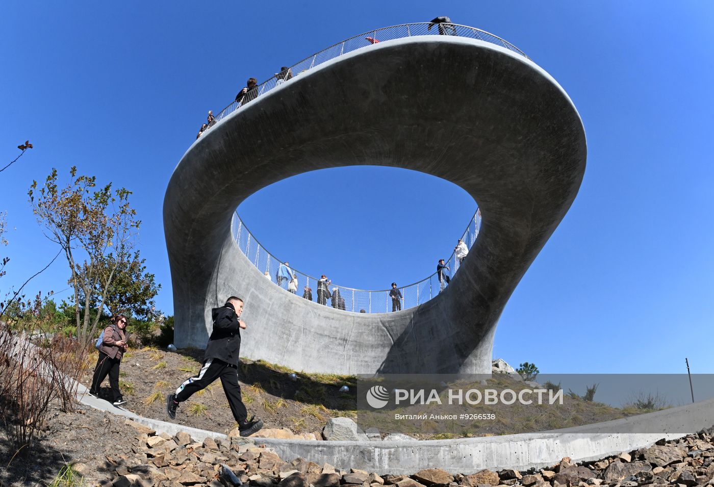 Парящая смотровая площадка во Владивостоке