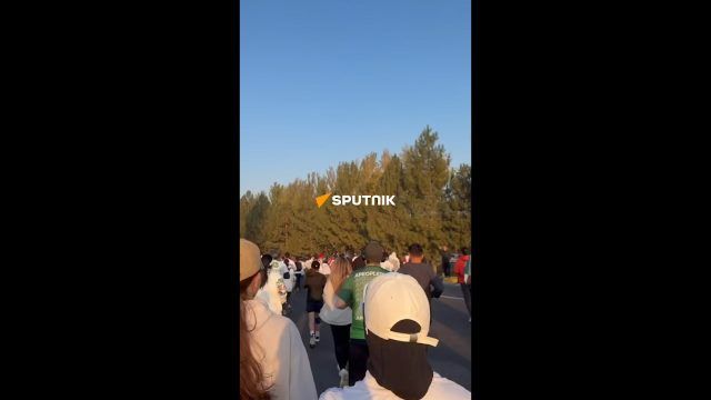 В столице проходит благотворительный забег Bishkek Snow Leopard Run