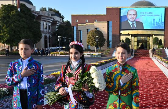 Премьер-министр РФ Михаил Мишустин прибыл в Душанбе для участия в заседании Совета глав правительств стран ШОС