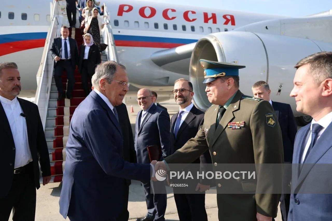 Визит главы МИД РФ Сергея Лаврова в Иран