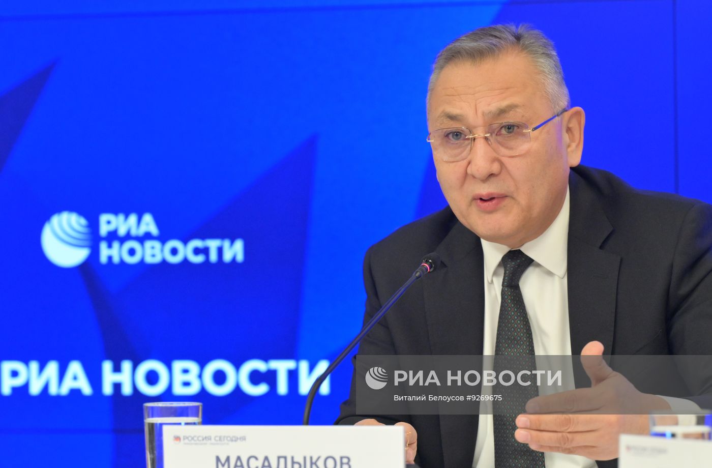 Брифинг Генерального секретаря ОДКБ Таалатбека Масадыкова