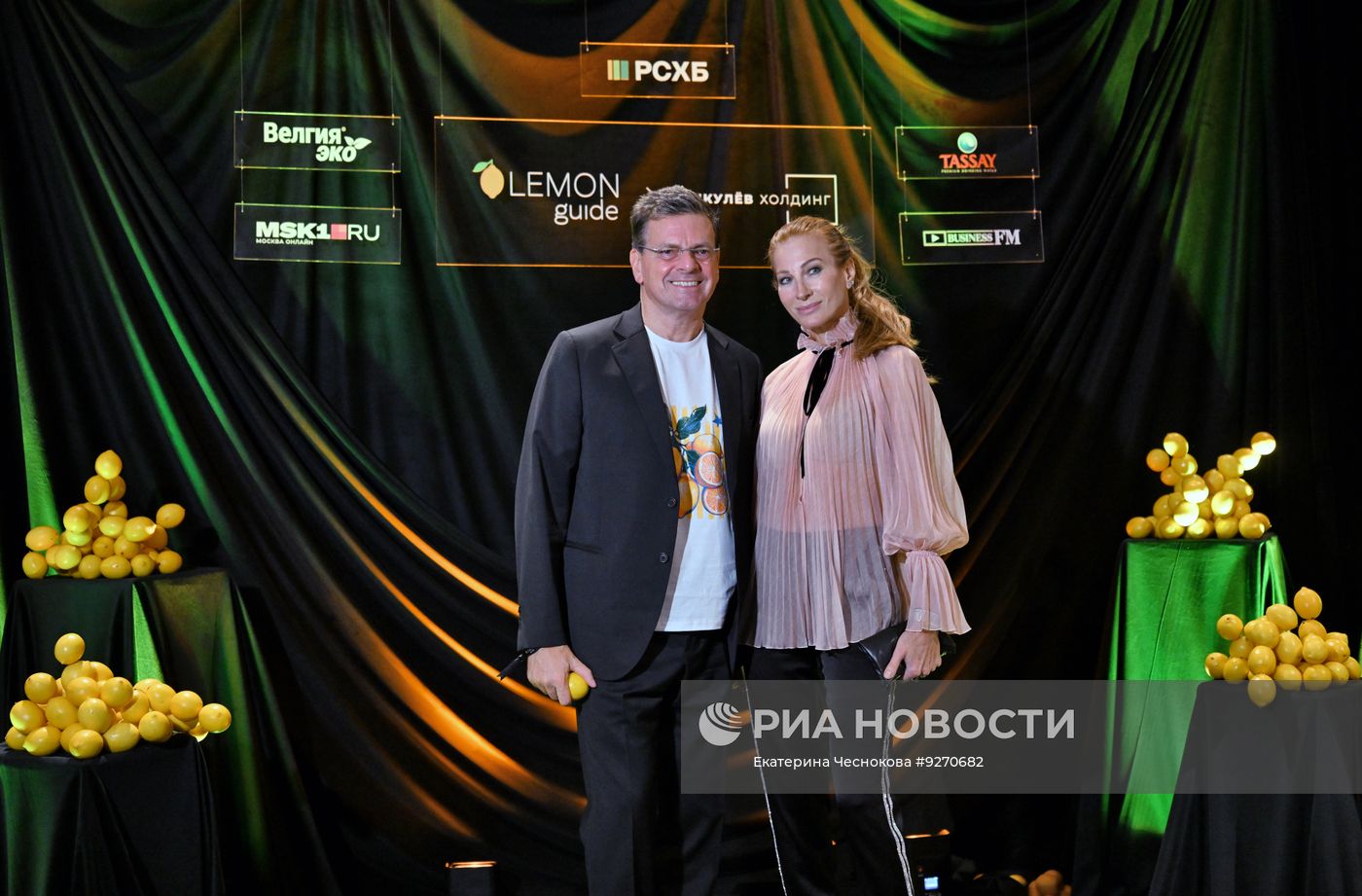 Церемония вручения ресторанной премии Lemon Guide в Москве