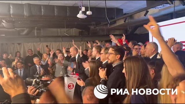 В штабе "Студенческого списка" готовятся к оглашению результатов выборов