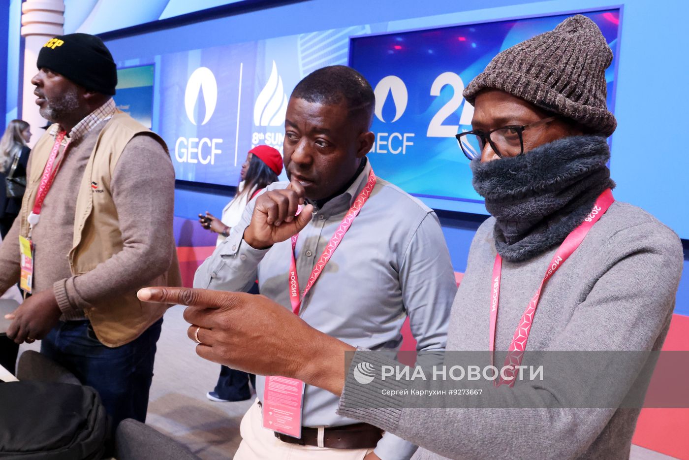Начало работы международного пресс-центра в НЦ "Россия"