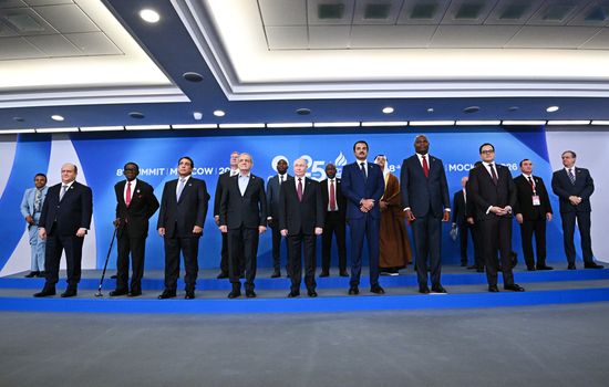 Совместное фотографирование участников Форума стран-экспортеров газа 