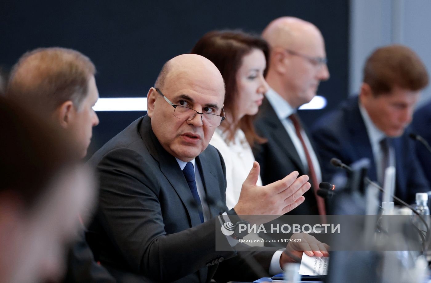 Стратегическая сессия правительства РФ "Реализация национальных проектов техлидерства"